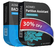AOMEI Backupper Professional + AOMEI Partition Assistant Professional