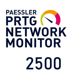 PRTG Network Monitor 2500 sensors