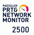 PRTG Network Monitor 2500 sensorów